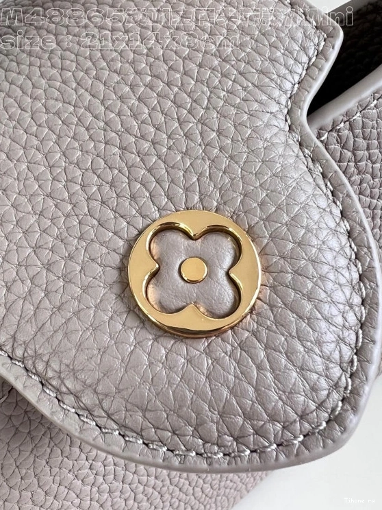 Cheap MINI-21*14*8CM VUITTON LOUIS CAPUCINES 0803